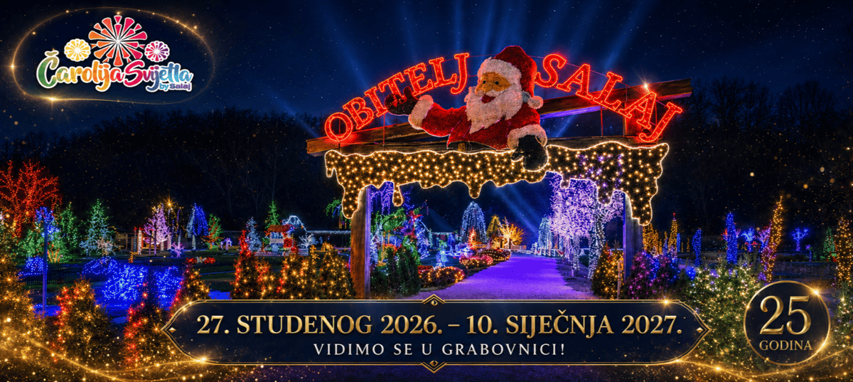 Božićna čarolija svjetla by Salaj