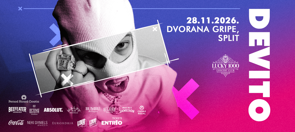 DEVITO U SPLITU – VELIKI KONCERT U DVORANI GRIPE!