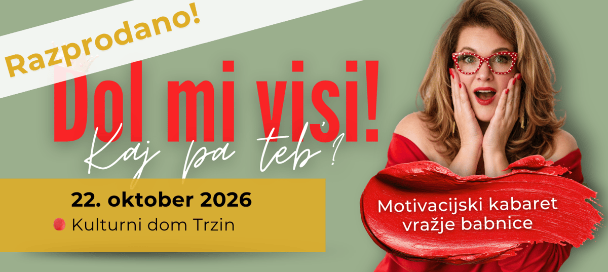 Dol mi visi! Kaj pa teb'? Motivacijski kabaret Vražje babnice