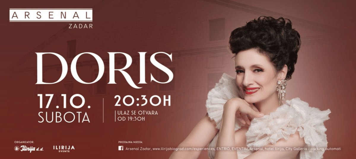 Doris Dragović u Arsenalu!