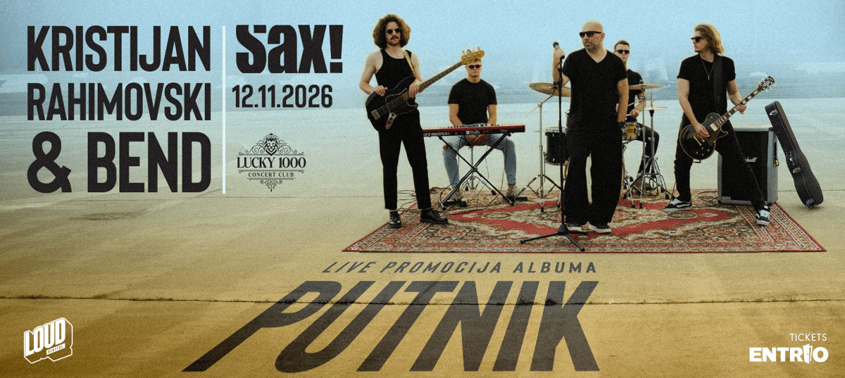 KRISTIJAN RAHIMOVSKI – PROMOCIJA NOVOG ALBUMA „PUTNIK“