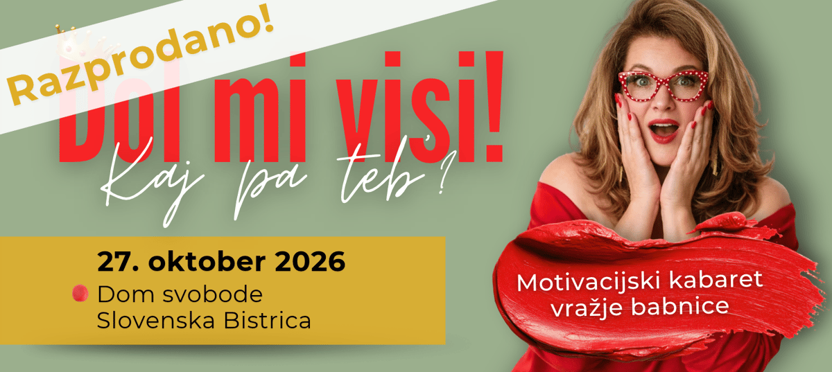 Dol mi visi! Kaj pa teb'? Motivacijski kabaret Vražje babnice