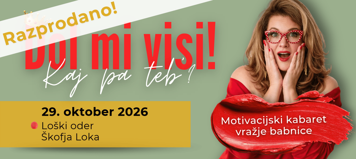Dol mi visi! Kaj pa teb'? Motivacijski kabaret Vražje babnice