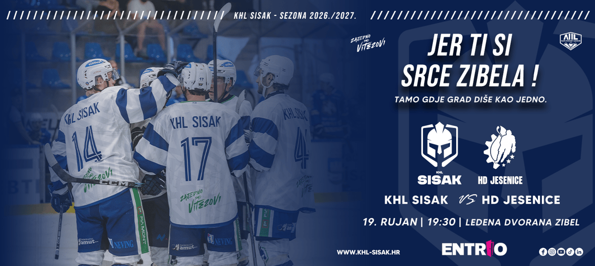 KHL Sisak VS HD Jesenice