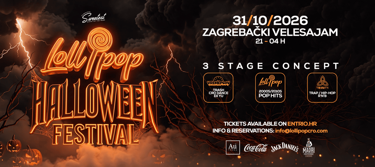 Lollipop Halloween Festival @ Zagrebački velesajam