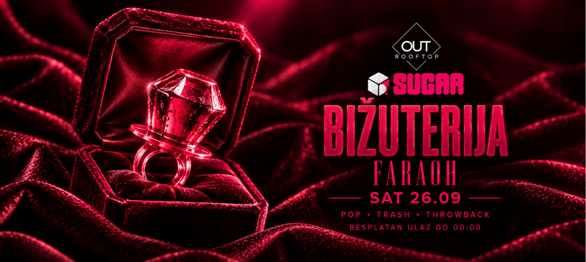 BIŽUTERIJA | SUGAR @ OUT ROOFTOP ILICA 16