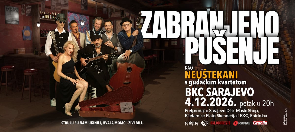 Zabranjeno pušenje kao Neuštekani @ BKC Sarajevo