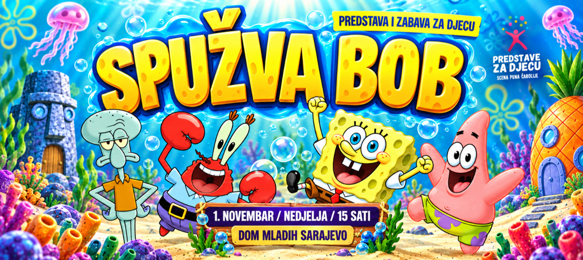 SPUŽA BOB - PREDSTAVA