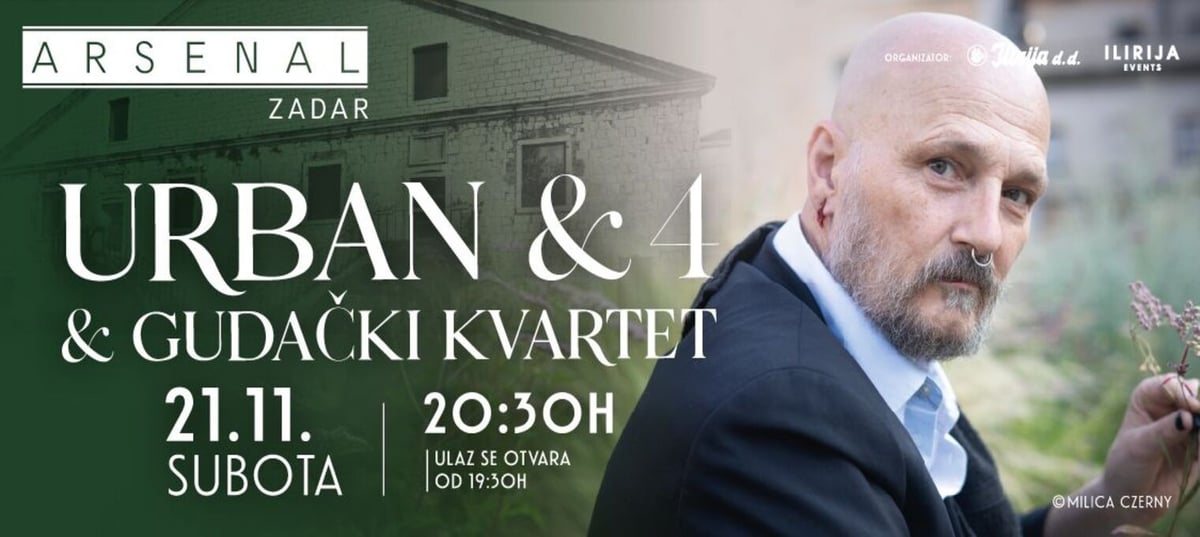 Damir Urban i gudački kvartet u Arsenalu!