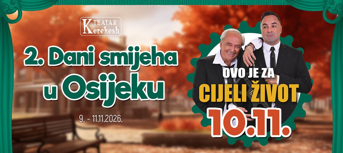OVO JE ZA CIJELI ŽIVOT - Kerekesh Teatar - 2. D.S. u Osijeku