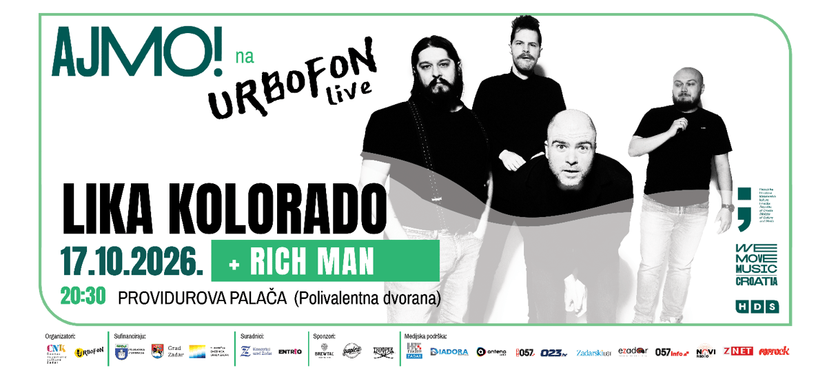 AJMO na Urbofon Live : Lika Kolorado /w Rich Man