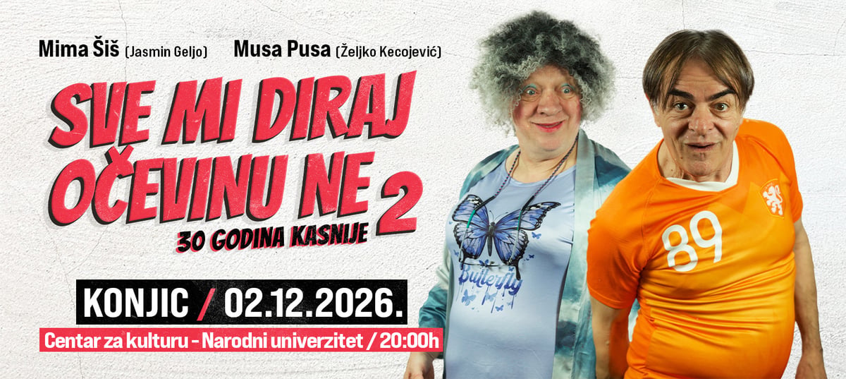 KONJIC - SVE MI DIRAJ, OČEVINU NE  – 30 GODINA KASNIJE