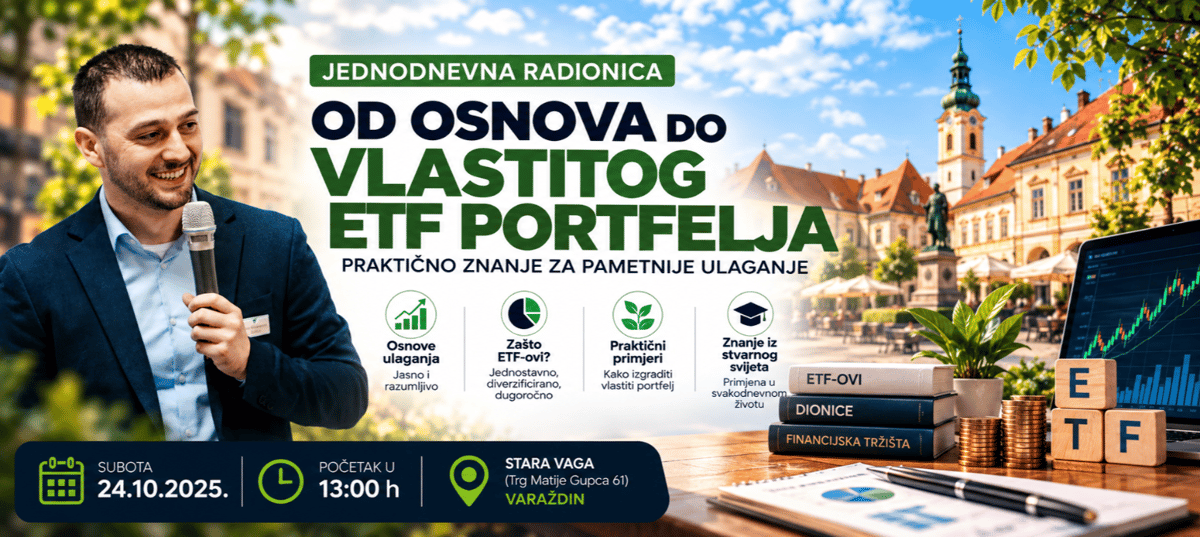 Od osnova do vlastitog ETF portfelja