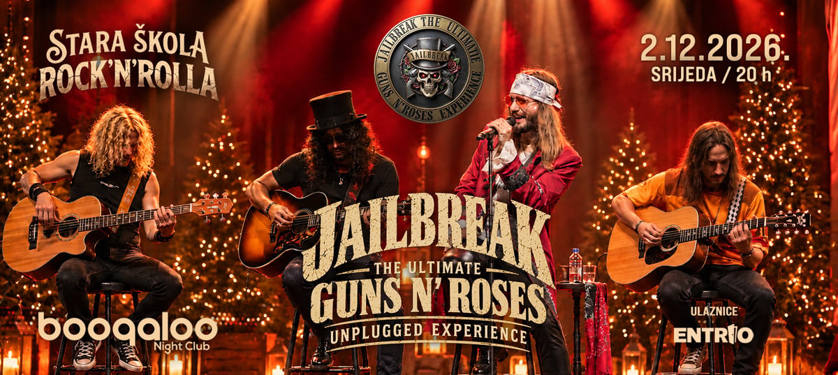 The Ultimate GUNS N' ROSES Unplugged Experience by Jailbreak