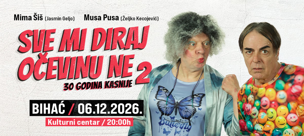 BIHAĆ - SVE MI DIRAJ, OČEVINU NE  – 30 GODINA KASNIJE
