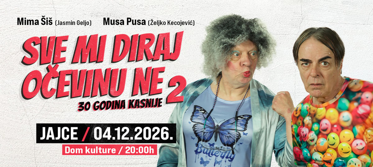 JAJCE - SVE MI DIRAJ, OČEVINU NE  – 30 GODINA KASNIJE