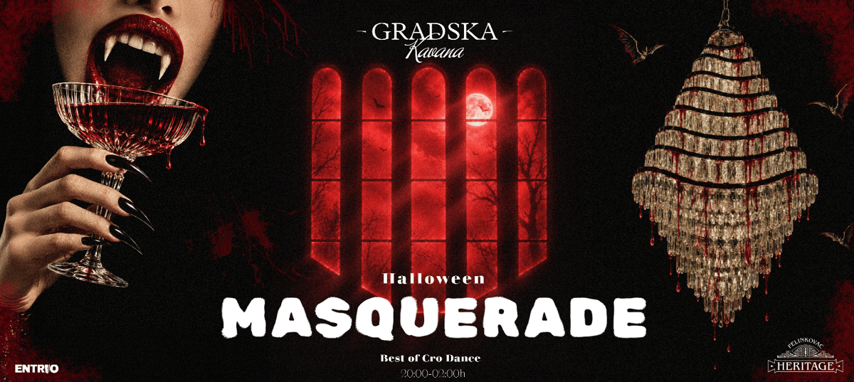 Gradska Kavana presents: HALLOWEEN MASQUERADE