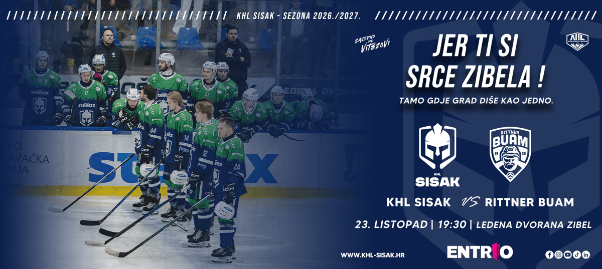KHL Sisak VS Rittner Buam SkyAlps