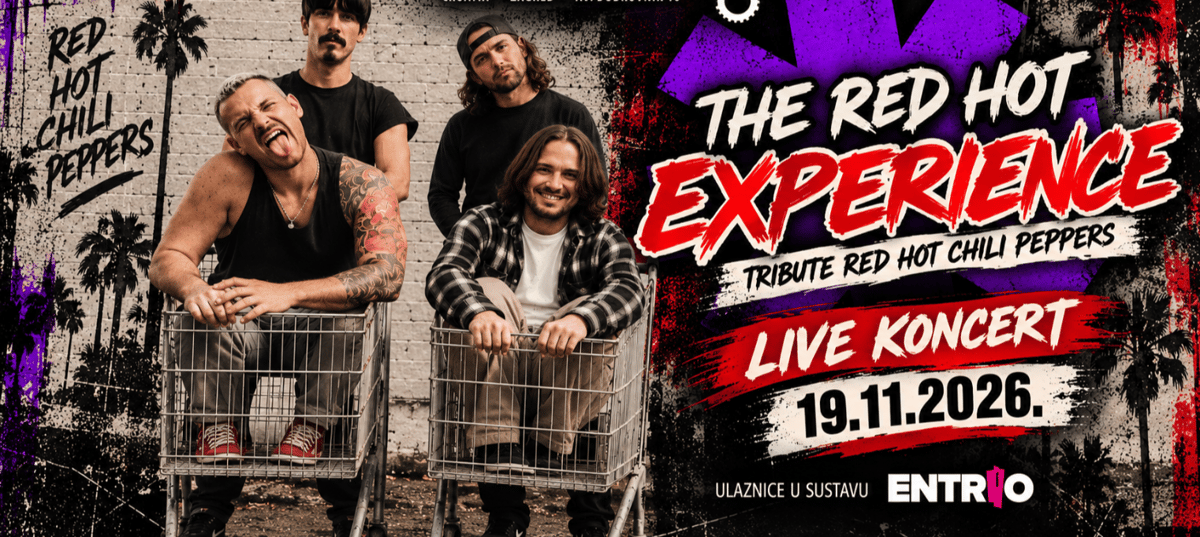 RHCP TRIBUTE BAND THE RED HOT EXPERIENCE 19.11.2026.@METROPOLIS CLUB