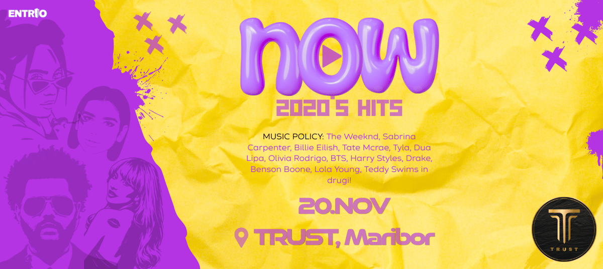 NOW - 20. NOV @TRUST MARIBOR