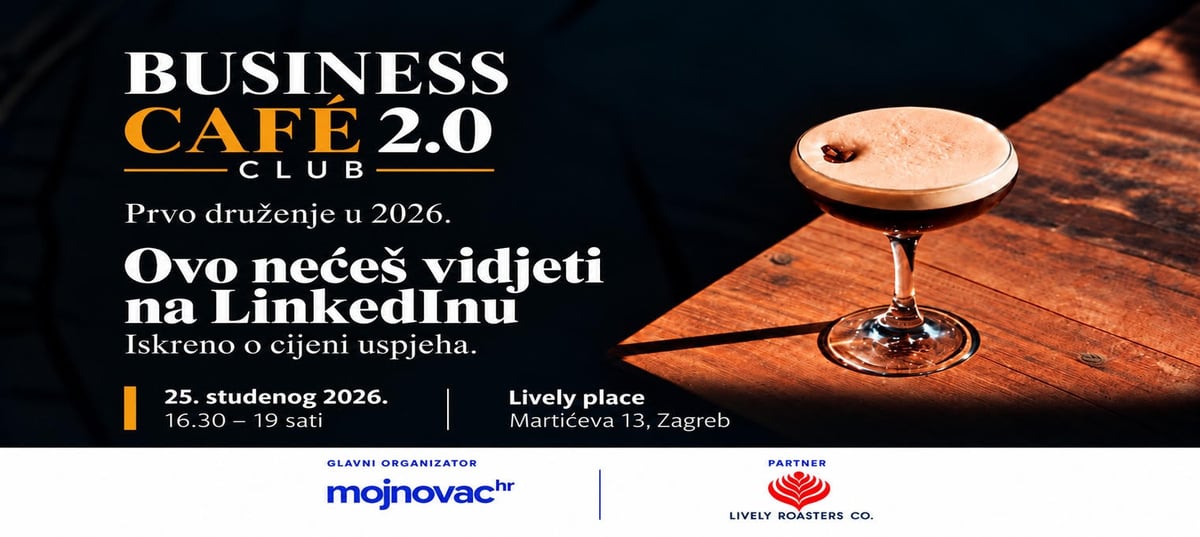 Business Cafe 2.0 - Iskrene priče o cijeni uspjeha