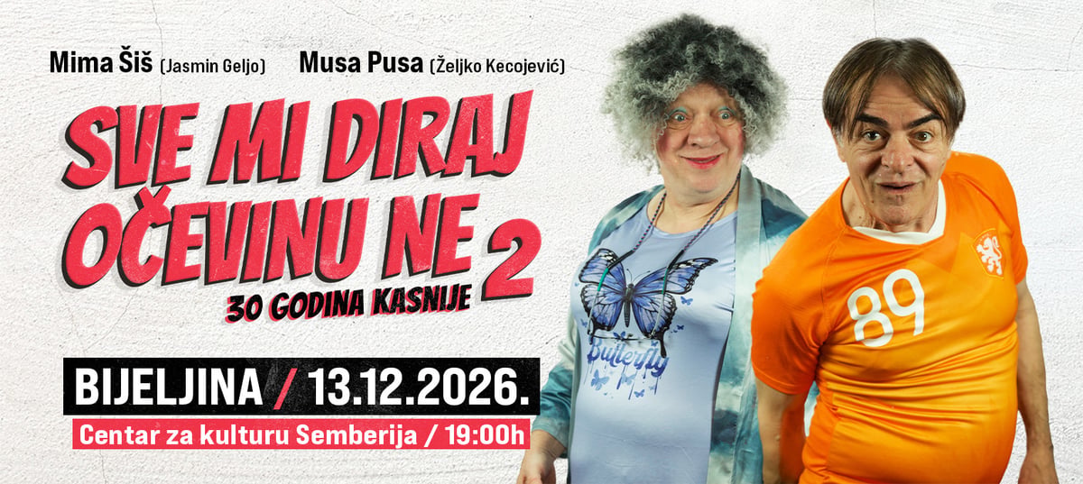 BIJELJINA - SVE MI DIRAJ, OČEVINU NE  – 30 GODINA KASNIJE