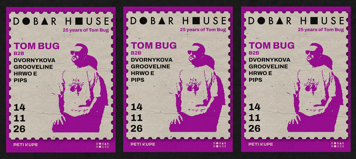 Dobar House: 25 yrs of Tom Bug