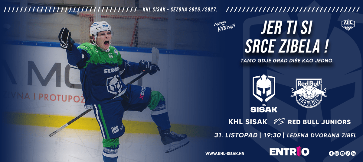 KHL Sisak VS Red Bull Hockey Juniors