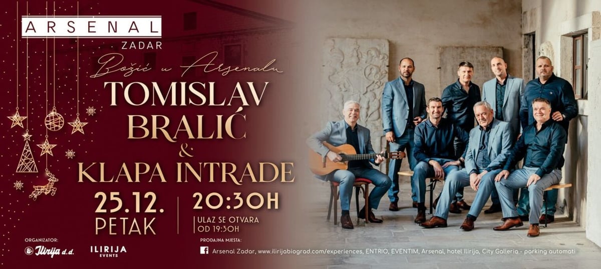 Tomislav Bralić i klapa Intrade u Arsenalu!