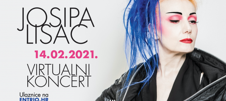Josipa Lisac - virtualni koncert na Valentinovo