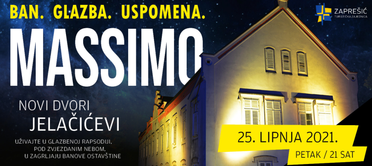 Massimo Savić - u perivoju Novih dvora bana Jelačića, Zaprešić