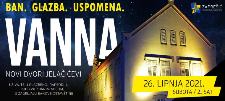 Vanna - u perivoju Novih dvora bana Jelačića, Zaprešić