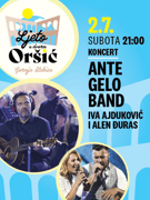 LJETO U DVORCU ORŠIĆ - Ante Gelo Band, Iva Ajduković & Alen Đuras