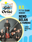 LJETO U DVORCU ORŠIĆ - Neno Belan & Fiumensi (25 godina karijere)
