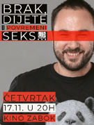 Kino Zabok: Brak, dijete i povremeni seks - Marko Dejanović Stand Up
