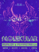 MOLEKULAR w/ ASIMILON & PSYMMETRIX [Bom Shanka Music / UK]