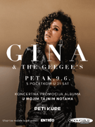Gina & The GeeGee's - promocija albuma u Petom Kupeu