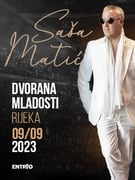 Saša Matić u Dvorani mladosti