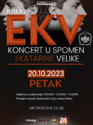 Krug-EKV / koncert 20.10.2023. @ Metropolis Club
