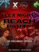 BEACH PARTY - FLEX NIGHTS - LA PLAYA