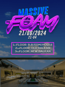 21/06/2024 MASSIVE FOAM @ Gallery club Zagreb