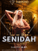 Koncert - SENIDAH @ DIAMOND club powered by Mint