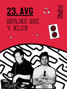 ČrnFest 2024 - Grajko gre v klub: DJ MAII, DJ Kevo