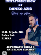 Imitatorski show by Danko Ažić - stand up satira