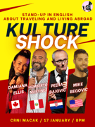 Kulture Shock Comedy: stand-up in English