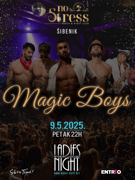 Ladies Night MAGIC BOYS @ No Stress, Šibenik