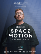 Sound Beyond Experience with Space Motion
