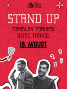 ČrnFest 2025 - Stand up: Ante Travizi in Tomislav Primorac