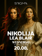 Nikolija x Lea Blair LIVE @ Stigma Club Rovinj