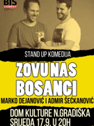 Nova Gradiška: Zovu nas Bosanci - Dejanović i Šećkanović @Dom kulture